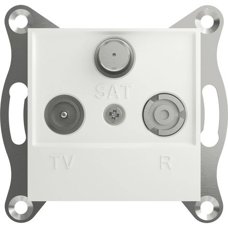 SCHNEIDER ELECTRIC PRISE TV, RADIO, SAT ASFORA BLANC (RAL 9003) EPH3570121D (1/5)