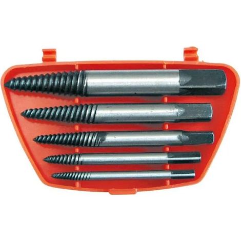 Extractor de tornillos mega 32050 M5-M24 5 piezas rosca izquierda