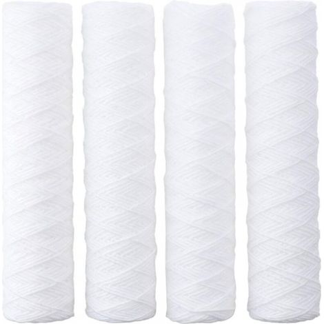 4 Pack 10 Inch Water Filter Replacement Cartridge for Any Reverse Osmosis System (1/5)