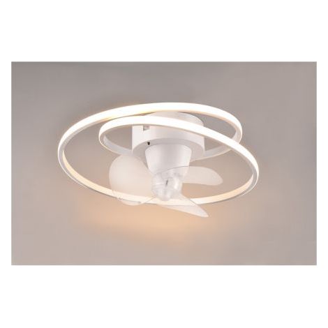 PLAFONIERA C/VENTILATORE LED 40W UMEA SPIRALE 50CM