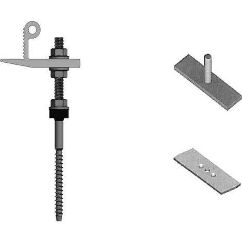 BRÖTJE Juego de extensión de tornillos de cabeza cuadrada STSE 00 B, 807531