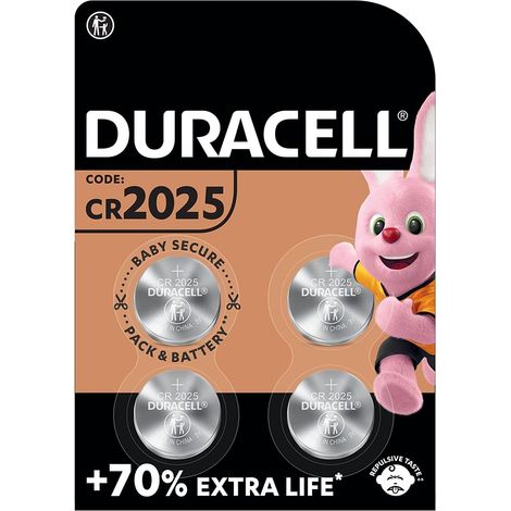 Piles boutons au lithium Duracell spéciales 2025 3