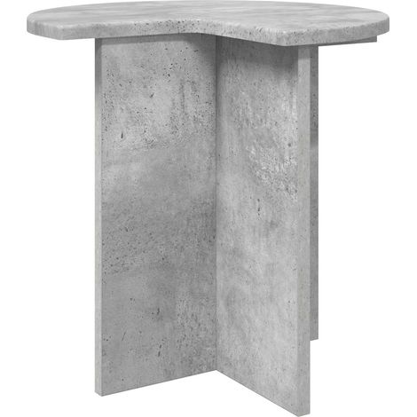 Maison Exclusive - Beistelltisch mit Speicher Betongrau Ø 39 x 38