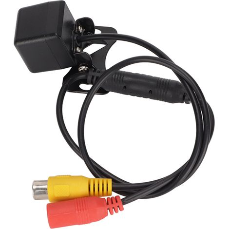 Caméra de recul voiture HD 1080P grand angle 170°, compatible signaux CVBS et AHD, noir