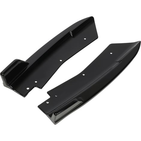 Lot de 2 bandes de protection latérales pour pare-chocs arrière (lèvre, diffuseur, séparateur, protection anti-rayures) pour BMW X3 G01 LCI M Sport (1/5)