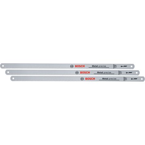 Bosch Hand Tools Hacksaw Blades 300 mm 24 TPI 3-Piece 1600A032UM