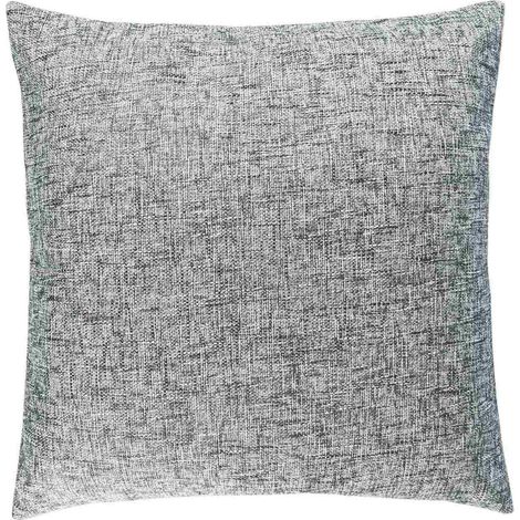 HOMESCAPES Textured Boucle Dark Grey Cushion Cover, 45 x 45 cm (1/5)