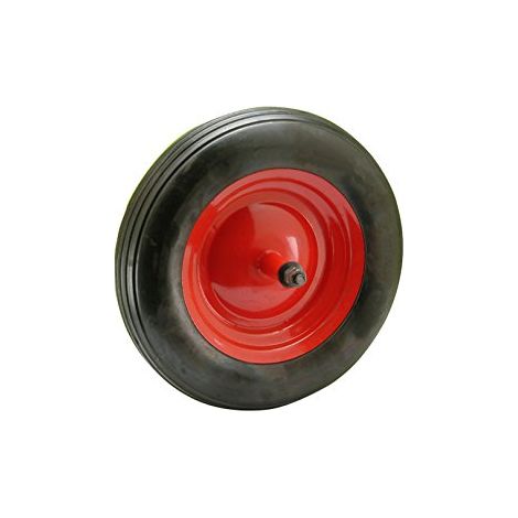 RUOTA PNEUMATICA PER CARRIOLA Ø 375 MM. (1/2)