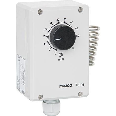 Maico TH 16 thermostat blanc régulateur de température
