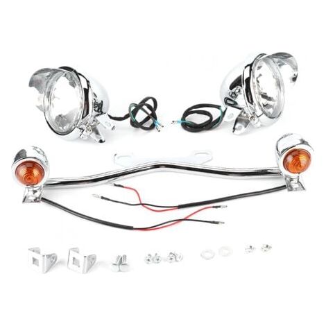 Fog Lights, Turn Signals, Turn Signals, Fog Light Mounts, Motorcycle Accessories, LED Turn Signals, Motorcycle Turn Signals Fit for Shadow VT 750 1100 VTX 1300 1800 Fog Lights (1/4)