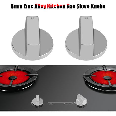 Bouton De Commande Pour Cuisinière - Alliage De Zinc Robuste - Compatible Gaz Et Électrique - Usage Domestique Et Commercial - Lot De 1 (1/5)