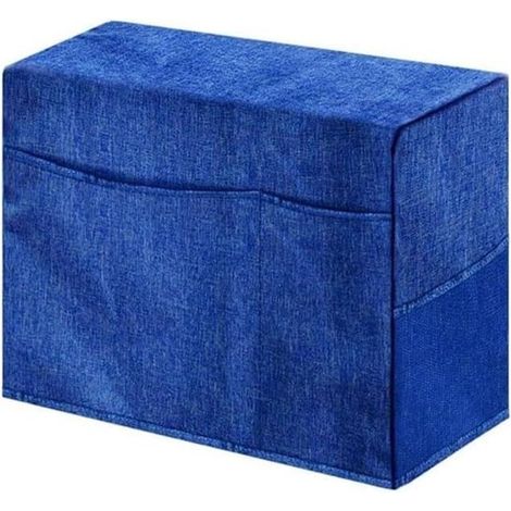 1 copertura antipolvere blu per macchina da cucire 46 × 21 × 32 cm Copertura antipolvere pieghevole per macchina da cucire Antipolvere, antigraffio, impermeabile Salvaspazio, pratica (1/5)