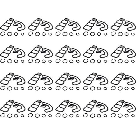 20 joints d'électrovanne VTEC, soupapes à tiroir et joints de filtre, compatibles avec les modèles Accord et Odyssey V6 2005-2007, référence 15826-RDV-J01 (1/5)