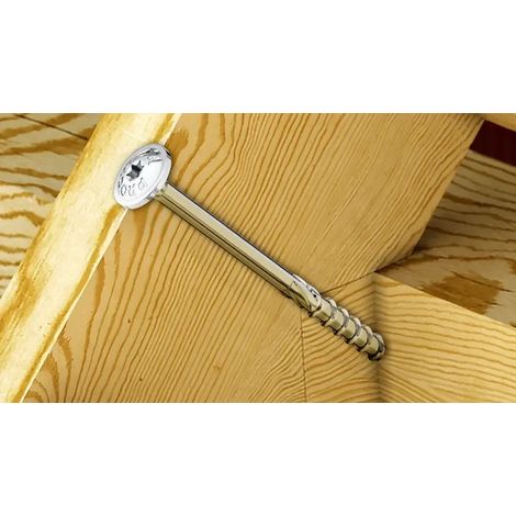 Vis à bois Rawlplug R-PTK-80140-50 T40 8x140 mm 50 unités