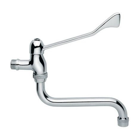 RUBINETTO A SNODO CON LEVA CLINICA- 1/2- IDRAL- pezzi 1 (1/2)