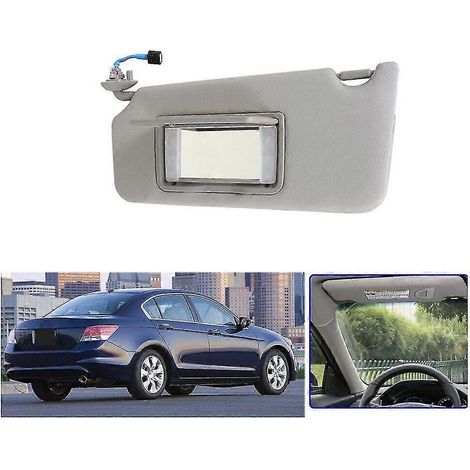 Pare-soleil gauche (côté conducteur) avec rétroviseur pour Honda Accord 2008-2012 (référence 83280-TA5-A51ZA) - Yuante (1/5)