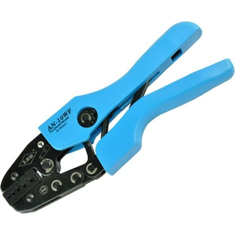 Pince à dénuder Outils de sertissage des bornes non isolés 1-10mm², Pince à sertir les cosses de câble (1/3)