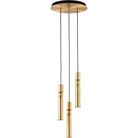 Lampada a sospensione tonda Ø30 oro 3xGU10 Jupiter ALAS (1/5)
