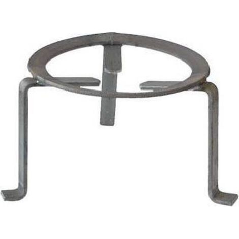 Trépied caldara circulaire en fer forgé – Largeur 60cm – Longueur 80cm – Pour chantiers humides et terrains accidentés