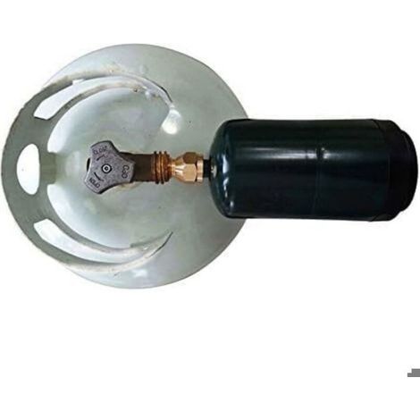 Adaptateur De Recharge Propane - Pour Bouteilles De 450 G - Laiton Massif - Étanche Et Sécurisé - 1 Pièce (1/4)