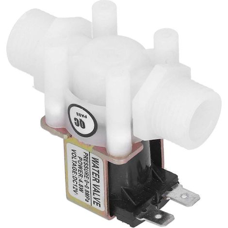 G1/2 Elektrisches Magnetventil für Trinkbrunnen-Wasserzulaufsteuerung, normalerweise geschlossen, 12 V DC