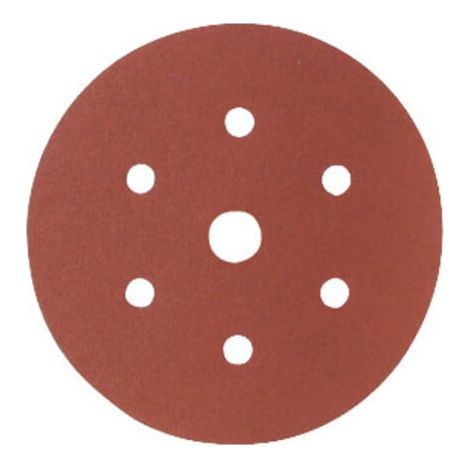 Starcke Papier-Klett-Schleifscheibe (A) Lochung 6fach + 1,⌀ 150 mm, Körnung: 400 (1/2)