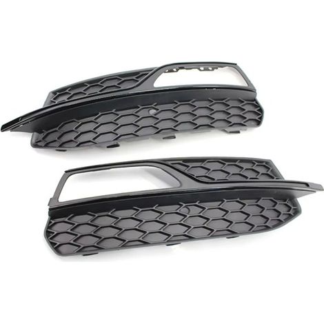 1 pair of 807681 8V3807682 are suitable for 14-17 Audi A3 fog light grilles (1/5)