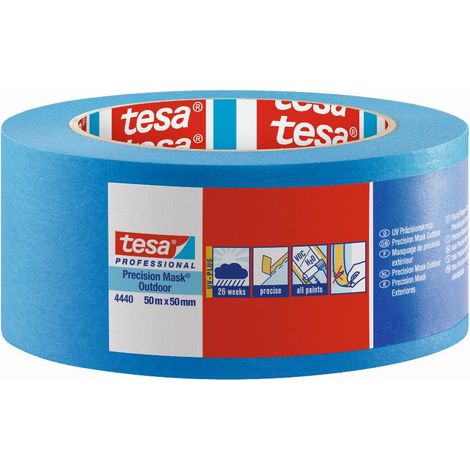 tesa PRECISION OUTDOOR 04440-00004-00 Kreppband tesa® Professional Blau (L x B) 50 m x 50 mm 1 St.