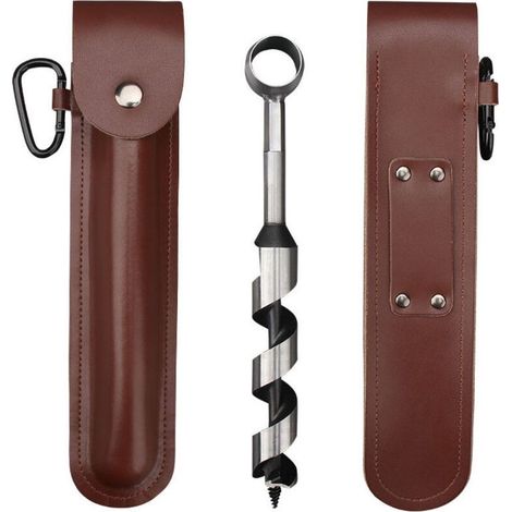 Foret à tarière bois , outil de survie en plein air pour colons Bushcraft, main camping et complément parfait aux packs matériel (1/5)