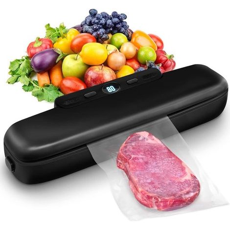 Macchina automatica per il sottovuoto degli alimenti，sigillatura sottovuoto con un solo pulsante per alimenti secchi e umidi (1/5)