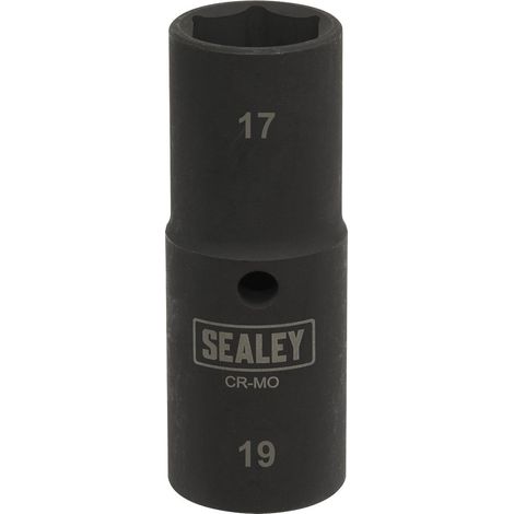 Sealey SX1719 Double-Ended Impact Socket 1/2""Sq Drive 17-19mm (1/2)