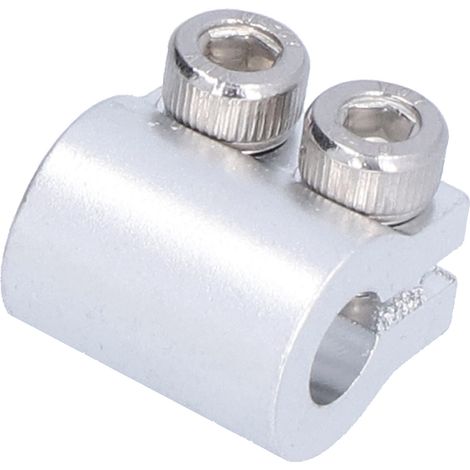 Accouplement d'arbre rigide en alliage d'aluminium (lot de 5) pour moteurs et roues de machines intelligentes 6000-0004-0006 (1/5)