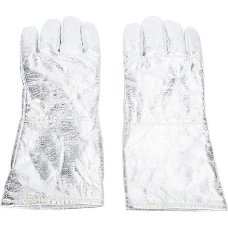Gants de soudure résistants à la chaleur, aluminisés, ignifuges et anti-feu (1/5)