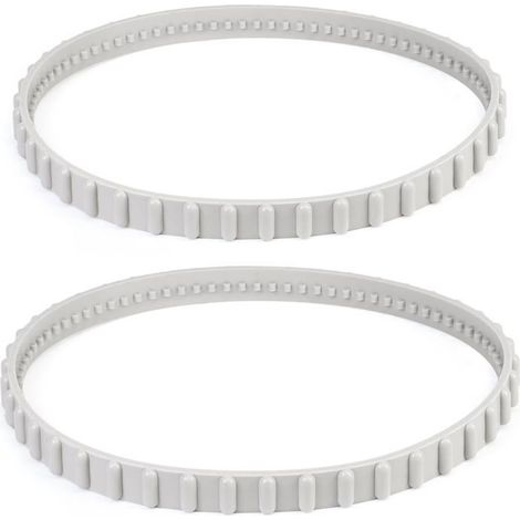 Courroie d'entraînement RCX23002, compatible avec les robots nettoyeurs de piscine Hayward Aquavac et SharkVac, lot de 2 (1/5)