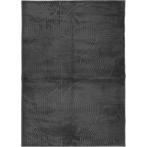 Maison Exclusive - Teppich IZA Kurzflor Skandi-Stil Anthrazit 200