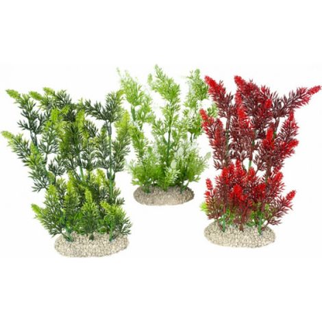 Aquarium aqua-della elodea densa xl plante artificielle 46 cm
