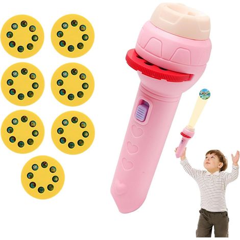 Lampe de poche pour enfants, projecteur 56 images, 7 thèmes, y (1/5)