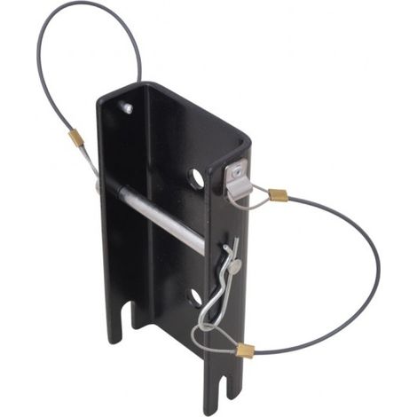 KRATOS SAFETY - Platine universelle pour fixation de treuil de sauvetage et de travail sur trépied à double poulie sur tête ou E