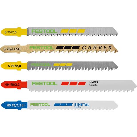 FESTOOL STS-Sort Stichsägeblätter-Set/21-teilig W/P/M – 578071 (1/5)