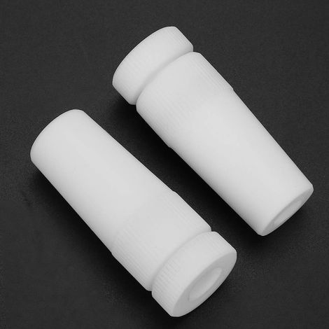 Lot de 2 bouchons en PTFE haute température pour fournitures chimiques de laboratoire (1 (1/5)