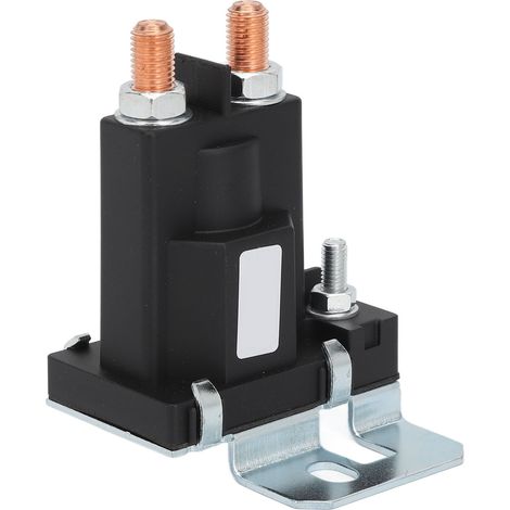 Relais démarreur 200A, solénoïde bornes laiton ABS, compatible tondeuse et chariot élévateur 24V (1/5)