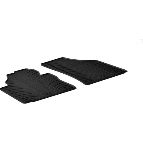 Set tappeti su misura in gomma - compatibile per  Volkswagen Caddy (03/0412/20) (1/2)