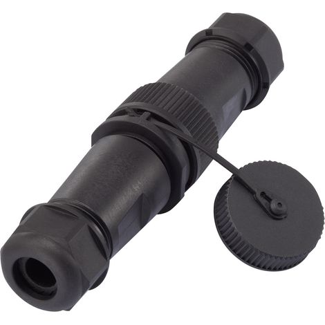 TRU COMPONENTS 1094581 Rundstecker Adapter Stecker, gerade, Buchse, gerade Gesamtpolzahl: 4 1 St. (1/3)