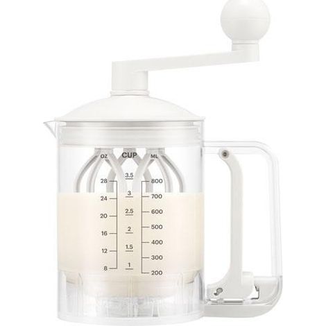 Bodum Bistro distributore e miscelatore per pastella per crêpes bianco 80 cl