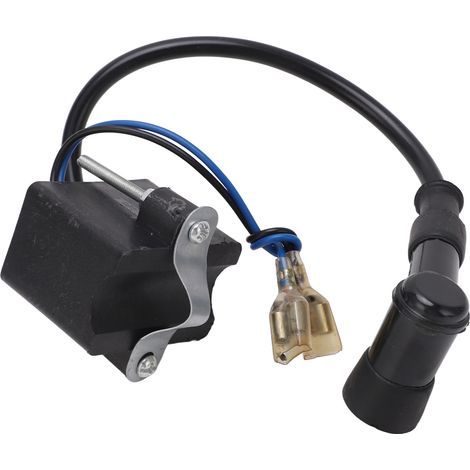 CDI-Zündspule mit Zündkerze für 2-Takt-Motoren (49 cm³, 50 cm³, 60 cm³, 66 cm³, 70 cm³, 80 cm³), motorisierte Fahrräder, komplettes Zündsystem (1/5)