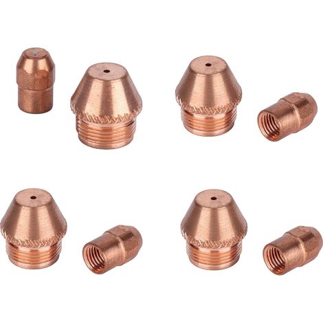 10 Pièces Accessoires Torche Plasma TZ-100 - Électrodes et Buses pour Découpe (1/5)
