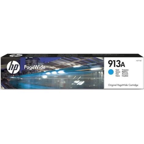 Ink-jet hp jet 913a pagewide 352 / 377 / 452 / 477 / p55250 / p57750 cian 3000 paginas