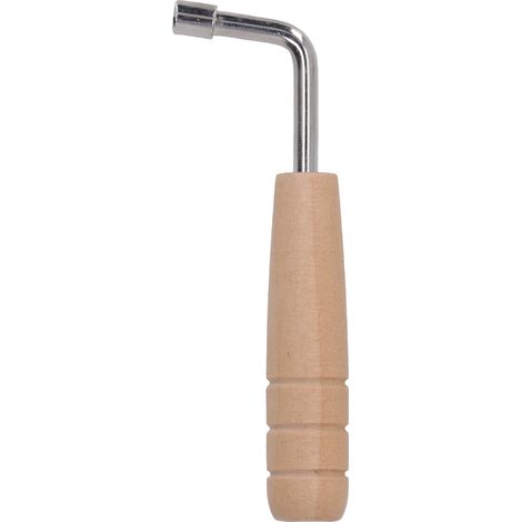Clé d'accordage pour piano et harpe lyre, outil de réglage tonal avec manche en bois, accessoire pour instruments de musique (1/5)