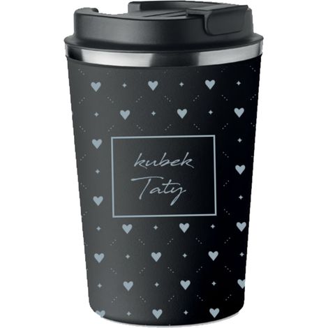 Premium Thermobecher mit Aufdruck DAD'S MUG Geschenk für 350ml KT046 (1/5)