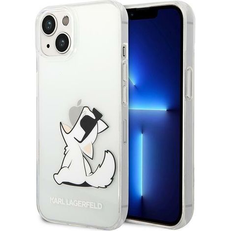 Gafas de sol divertidas Karl Lagerfeld Choupette - Funda para iPhone 14 Plus (transparente) (1/5)